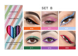 Creme Gel Eyeliner 6 Colors/set Creme Gel Eyeliner