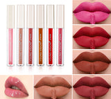 Matte Lip Color + Gloss Set