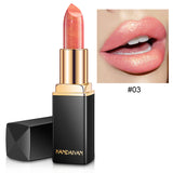 Pearl Gold Glitter Lipstick Hydrating Lip Gloss