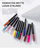 Matte Liquid Colorful Eyeliner Long-lasting Waterproof Non-faint Makeup