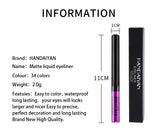 Matte Liquid Colorful Eyeliner Long-lasting Waterproof Non-faint Makeup