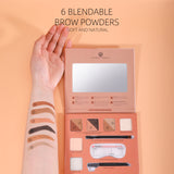 YOUNG VISION Eyebrow Contour Palette Eyebrow powder