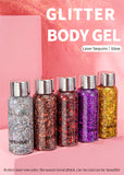 Glitter Sequin Body Gel DIY Manicure Long-lasting