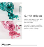 Glitter Sequin Body Gel DIY Manicure Long-lasting