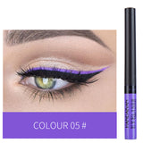 Matte Liquid Colorful Eyeliner Long-lasting Waterproof Non-faint Makeup