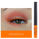 Matte Liquid Colorful Eyeliner Long-lasting Waterproof Non-faint Makeup