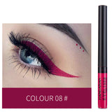 Matte Liquid Colorful Eyeliner Long-lasting Waterproof Non-faint Makeup