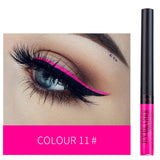 Matte Liquid Colorful Eyeliner Long-lasting Waterproof Non-faint Makeup